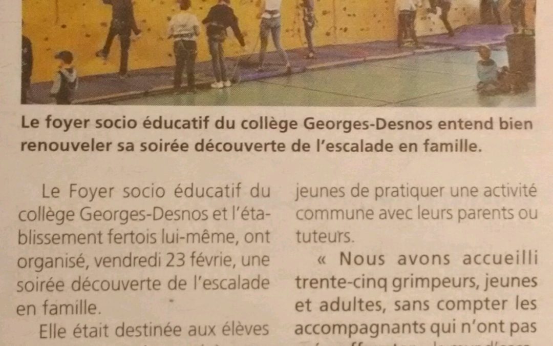 La presse parle de nous…